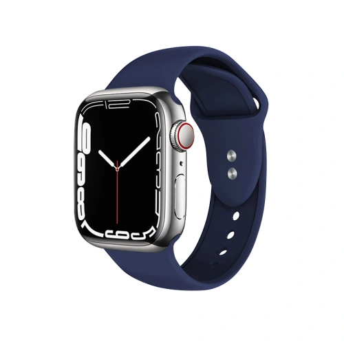Kup Pasek Crong Liquid Apple Watch 4/5/6/7/SE/8/9/Ultra 44/45/49mm (sötétkék) - CRG150 - {ean13} - Sklep Home Screen