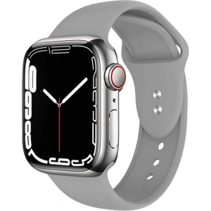 Stripe Crong Liquid Apple Watch 4/5/6/7/SE/8/9/Ultra 44/45/49mm (gray)