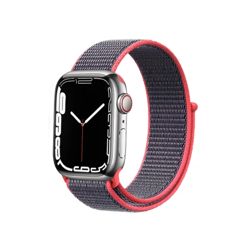 Kup Páska Crong Nylon Apple Watch 4/5/6/7/SE/8/9/10 40/41/42mm (Electric Pink) - CRG153 - {ean13} - Sklep Home Screen