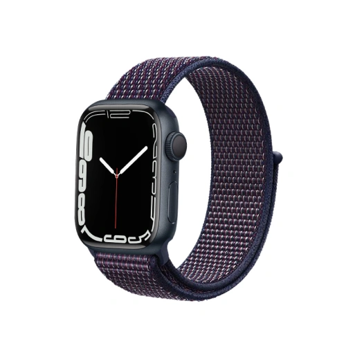 Kup Crong Nylon Apple Watch 4/5/6/7/SE/8/9/10 40/41/42mm (Mitternachtsblau) - CRG154 - {ean13} - Sklep Home Screen