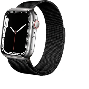 Kup Bransoleta Crong Milano Steel Apple Watch 4/5/6/7/SE/8/9 40/41mm (czarny) - CRG157 - {ean13} - Sklep Home Screen