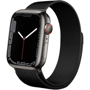Kup Armband Crong Milano Steel Apple Watch 4/5/6/7/SE/8/9 40/41mm (schwarz) - CRG157 - {ean13} - Sklep Home Screen