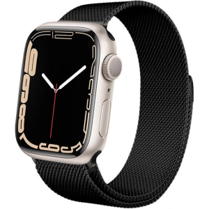 Kup Armband Crong Milano Steel Apple Watch 4/5/6/7/SE/8/9 40/41mm (schwarz) - CRG157 - {ean13} - Sklep Home Screen