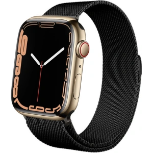 Kup Armband Crong Milano Steel Apple Watch 4/5/6/7/SE/8/9 40/41mm (schwarz) - CRG157 - {ean13} - Sklep Home Screen