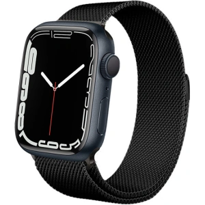 Kup Armband Crong Milano Steel Apple Watch 4/5/6/7/SE/8/9 40/41mm (schwarz) - CRG157 - {ean13} - Sklep Home Screen
