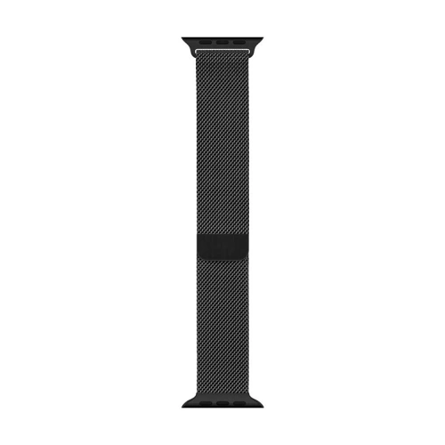 Buy Bracelet Crong Milano Steel Apple Watch 4/5/6/7/SE/8/9 40/41mm (black) - CRG157 - {ean13} - Home Screen Store Europe