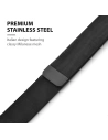 Buy Bracelet Crong Milano Steel Apple Watch 4/5/6/7/SE/8/9 40/41mm (black) - CRG157 - {ean13} - Home Screen Store Europe