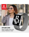 Kup Náramek Crong Milano Steel Apple Watch 4/5/6/7/SE/8/9 40/41mm (stříbrný) - CRG158 - {ean13} - Sklep Home Screen