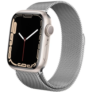 Kup Bransoleta Crong Milano Steel Apple Watch 4/5/6/7/SE/8/9 40/41mm (srebrny) - CRG158 - {ean13} - Sklep Home Screen