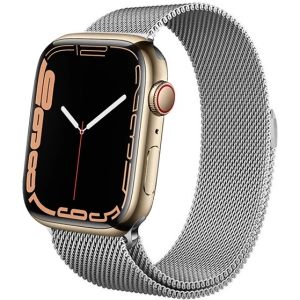 Kup Bransoleta Crong Milano Steel Apple Watch 4/5/6/7/SE/8/9 40/41mm (silber) - CRG158 - {ean13} - Sklep Home Screen