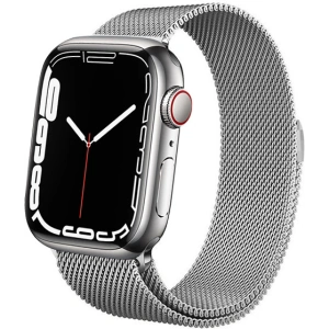 Kup Bransoleta Crong Milano Steel Apple Watch 4/5/6/7/SE/8/9 40/41mm (silber) - CRG158 - {ean13} - Sklep Home Screen