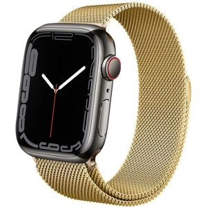 Kup Brățara Crong Milano Steel Apple Watch 4/5/6/7/SE/8/9 40/41mm (aurie) - CRG159 - {ean13} - Sklep Home Screen