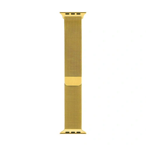 Kup Armband Crong Milano Steel Apple Watch 4/5/6/7/SE/8/9 40/41mm (gold) - CRG159 - {ean13} - Sklep Home Screen