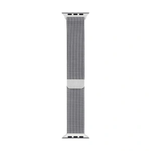Kup Armband Crong Milano Steel Apple Watch 4/5/6/7/SE/8/9/Ultra 44/45/49mm (silber) - CRG161 - {ean13} - Sklep Home Screen