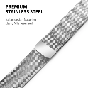 Kup Armband Crong Milano Steel Apple Watch 4/5/6/7/SE/8/9/Ultra 44/45/49mm (silber) - CRG161 - {ean13} - Sklep Home Screen