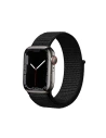 Crong Nylon Reflex Apple Watch 4/5/6/7/SE/8/9/10 40/41/42mm (schwarz)