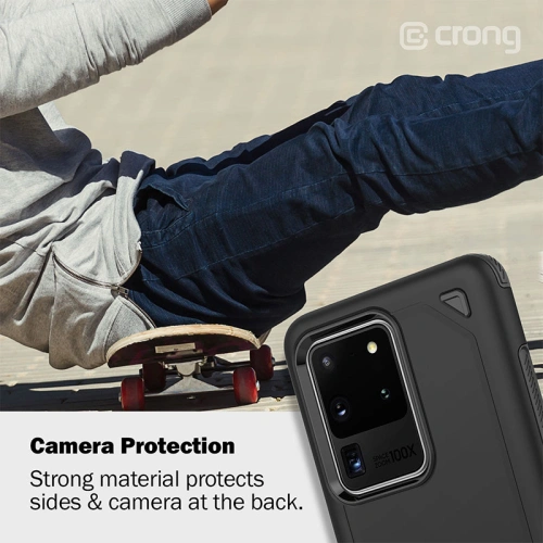 Kup Case Crong Defender Case Samsung Galaxy S20 (schwarz) - CRG164 - {ean13} - Sklep Home Screen