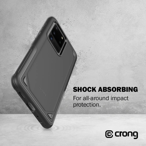 Kup Case Crong Defender Case Samsung Galaxy S20+ Plus (schwarz) - CRG165 - {ean13} - Sklep Home Screen