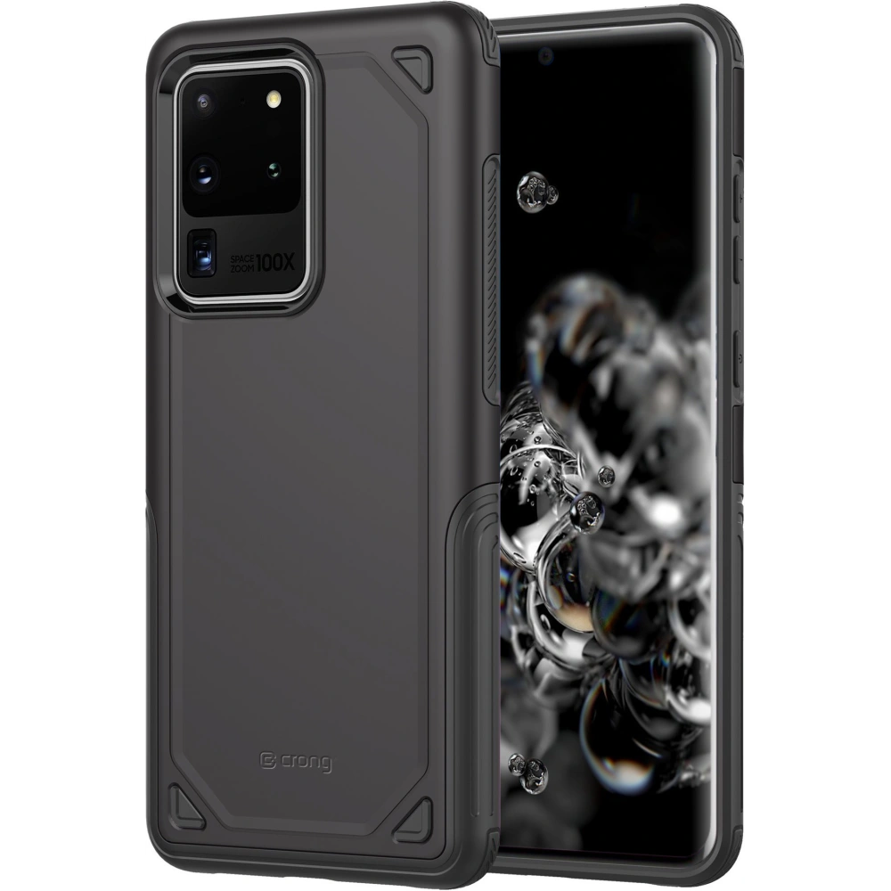 Etui Crong Defender Case Samsung Galaxy S20 Ultra (czarny)
