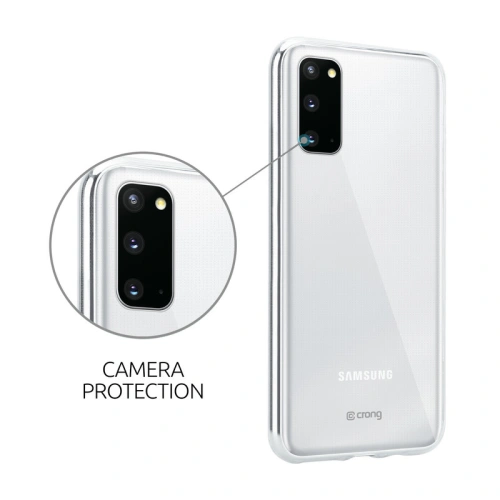 Kup Etui Crong Crystal Slim Cover Samsung Galaxy S20 (transparent) - CRG167 - {ean13} - Sklep Home Screen