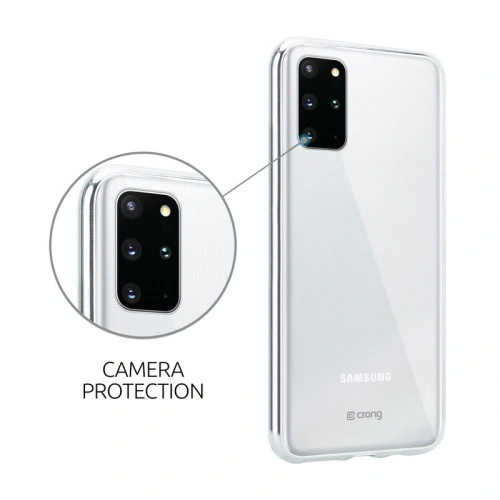Kup Etui Crong Crystal Slim Cover Samsung Galaxy S20+ Plus (áttetsző) - CRG168 - {ean13} - Sklep Home Screen
