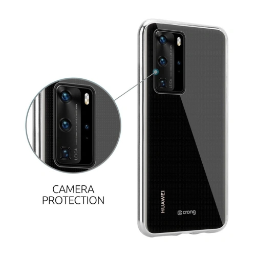 Kup Etui Crong Crystal Slim Cover Huawei P40 (průhledný) - CRG172 - {ean13} - Sklep Home Screen