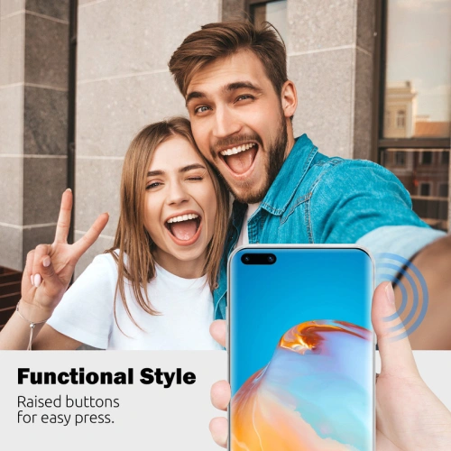 Kup Etui Crong Crystal Slim Cover Huawei P40 Pro (przezroczysty) - CRG173 - {ean13} - Sklep Home Screen