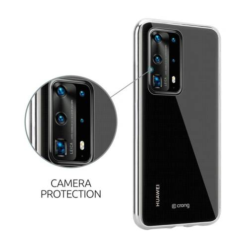 Kup Etui Crong Crystal Slim Cover Huawei P40 Pro (przezroczysty) - CRG173 - {ean13} - Sklep Home Screen