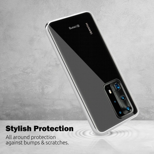 Kup Etui Crong Crystal Slim Cover Huawei P40 Pro (przezroczysty) - CRG173 - {ean13} - Sklep Home Screen