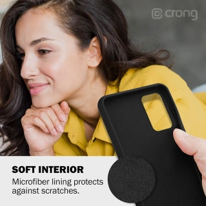 Kup Etui Crong Color Cover Samsung Galaxy S20+ Plus (negru) - CRG178 - {ean13} - Sklep Home Screen