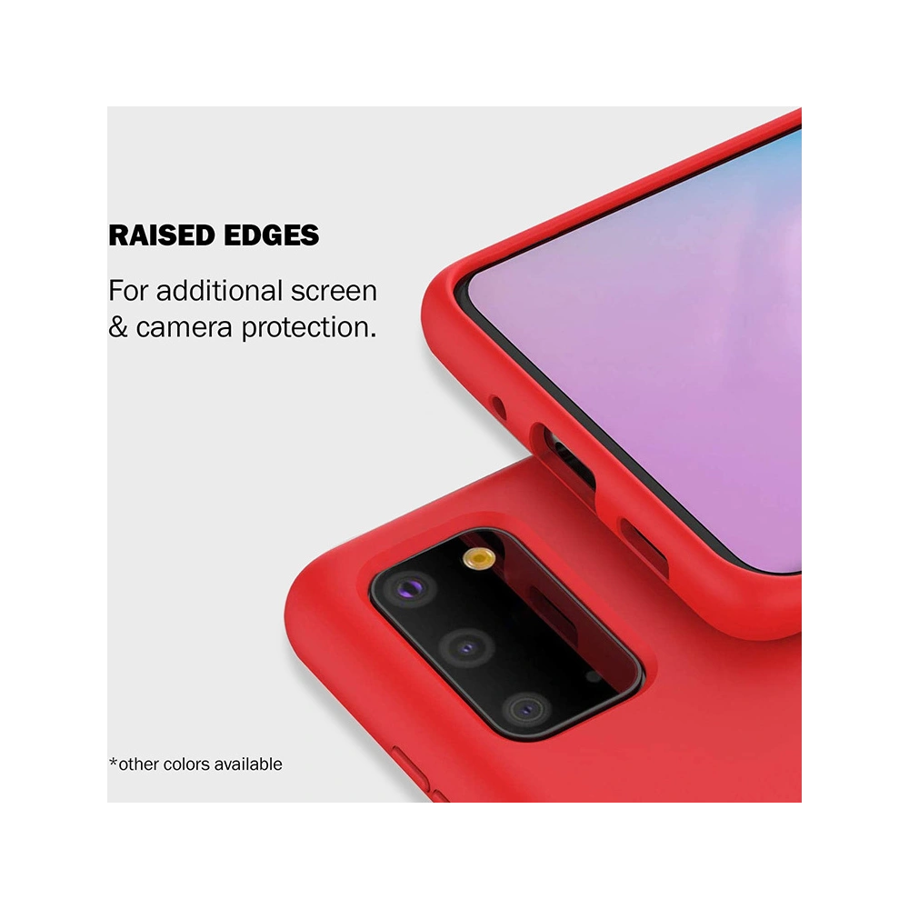Etui Crong Color Cover Samsung Galaxy S20+ Plus (czerwony)