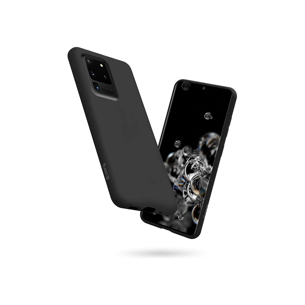 Etui Crong Color Cover Samsung Galaxy S20 Ultra (czarny)