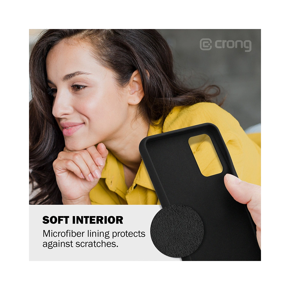 Etui Crong Color Cover Samsung Galaxy S20 Ultra (czerwony)