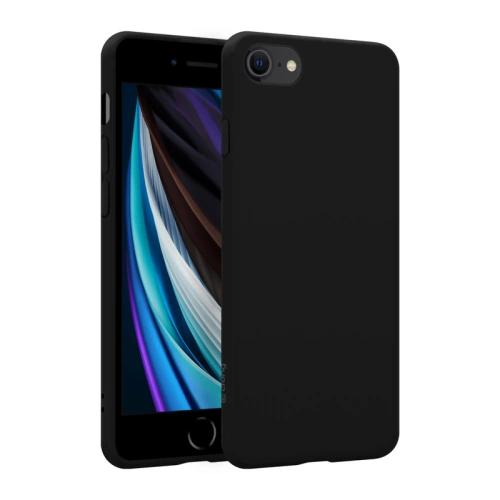 Kup Case Crong Color Cover Apple iPhone SE 2022/SE 2020/8/7 (schwarz) - CRG186 - {ean13} - Sklep Home Screen