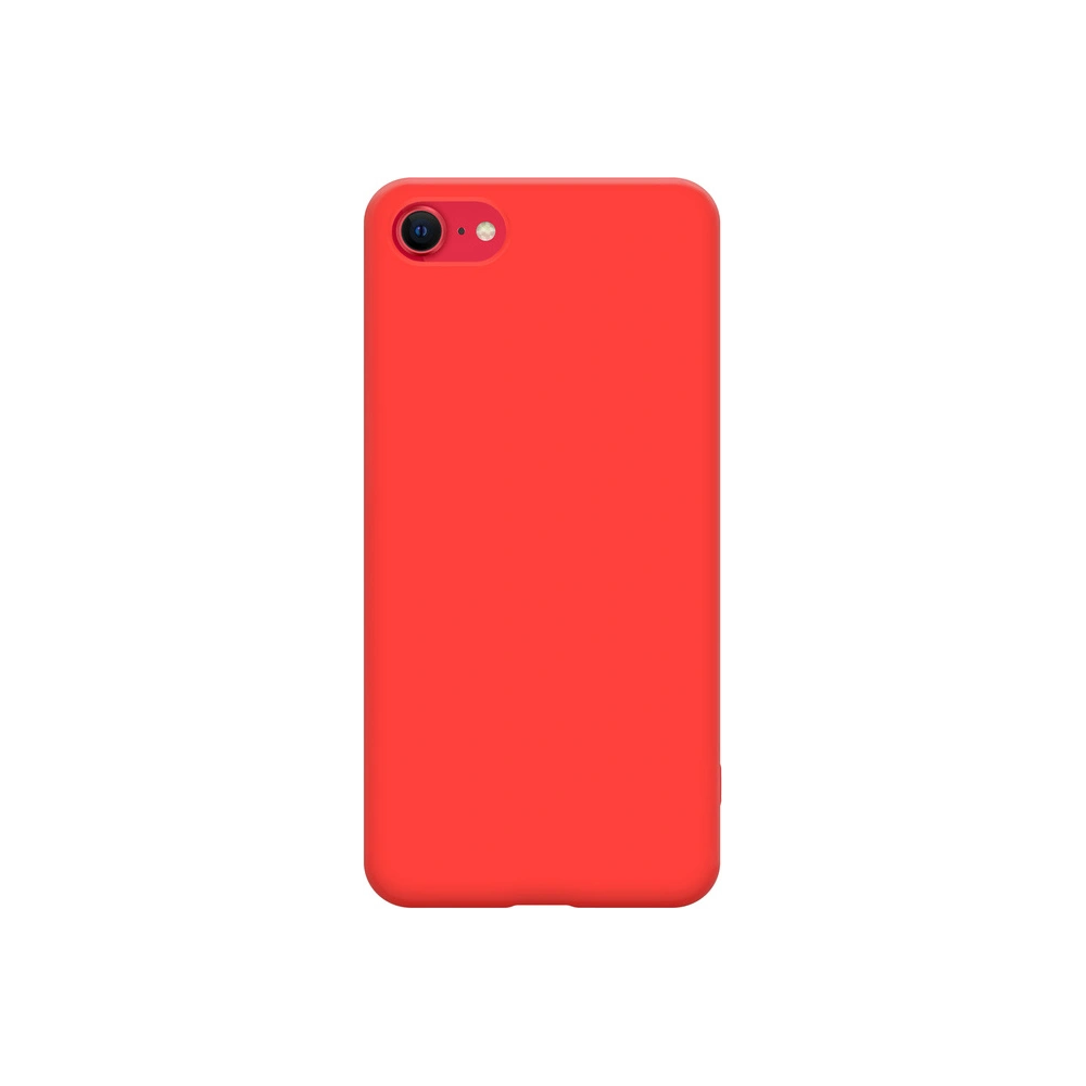 Etui Crong Color Cover Apple iPhone SE 2022/SE 2020/8/7 (czerwony)