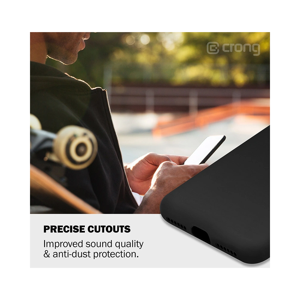 Etui Crong Color Cover Apple iPhone SE 2022/SE 2020/8/7 (piaskowy róż)