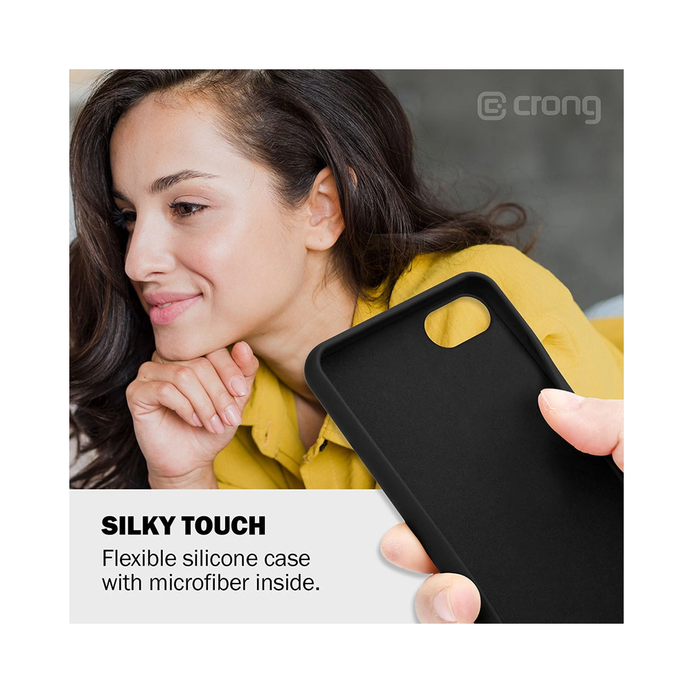 Etui Crong Color Cover Apple iPhone SE 2022/SE 2020/8/7 (piaskowy róż)