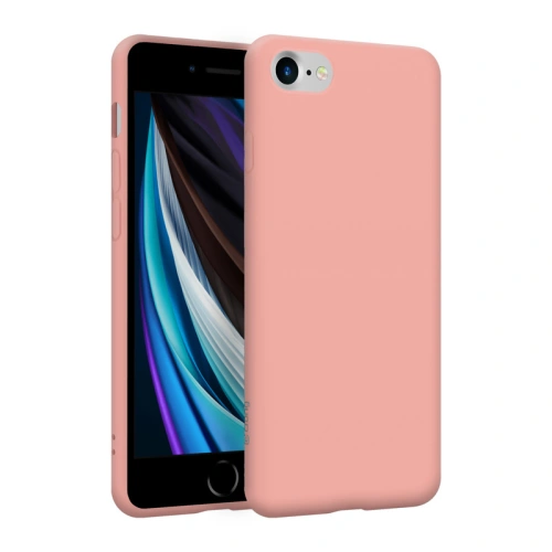 Kup Etui Crong Color Cover Apple iPhone SE 2022/SE 2020/8/7 (písková růžová) - CRG188 - {ean13} - Sklep Home Screen