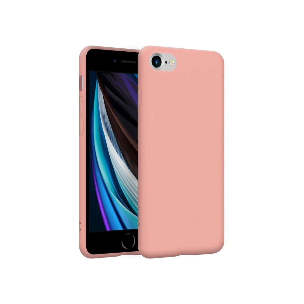 Etui Crong Color Cover Apple iPhone SE 2022/SE 2020/8/7 (piaskowy róż)