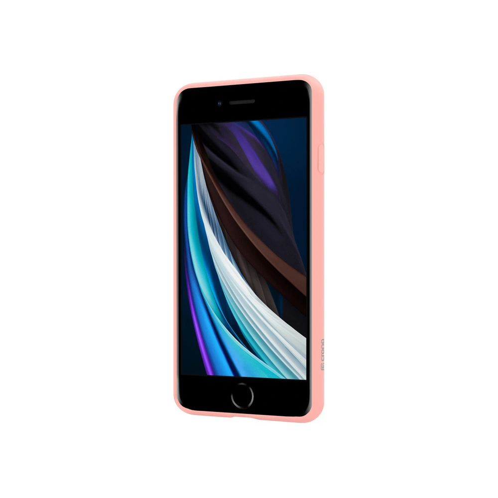 Etui Crong Color Cover Apple iPhone SE 2022/SE 2020/8/7 (piaskowy róż)