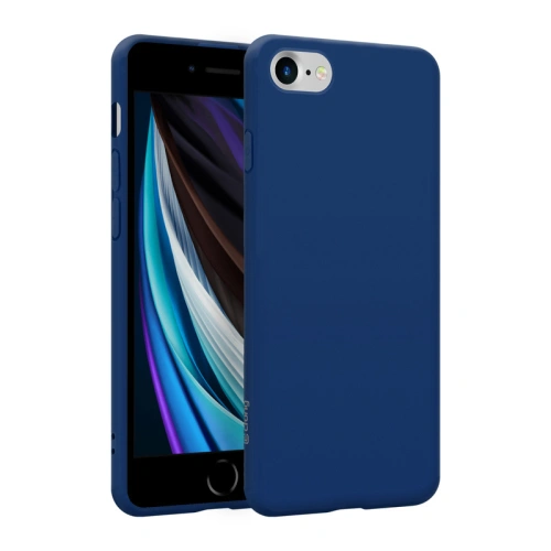 Kup Etui Crong Color Cover Apple iPhone SE 2022/SE 2020/8/7 (albastru) - CRG189 - {ean13} - Sklep Home Screen