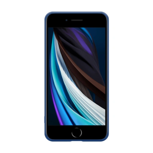 Kup Etui Crong színes borító Apple iPhone SE 2022/SE 2020/8/7 (kék) - CRG189 - {ean13} - Sklep Home Screen