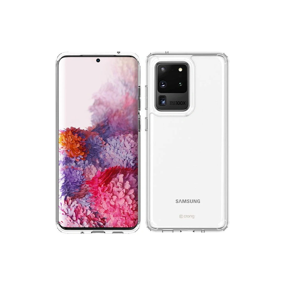 Etui Crong Crystal Shield Cover Samsung Galaxy S20 Ultra (przezroczysty)