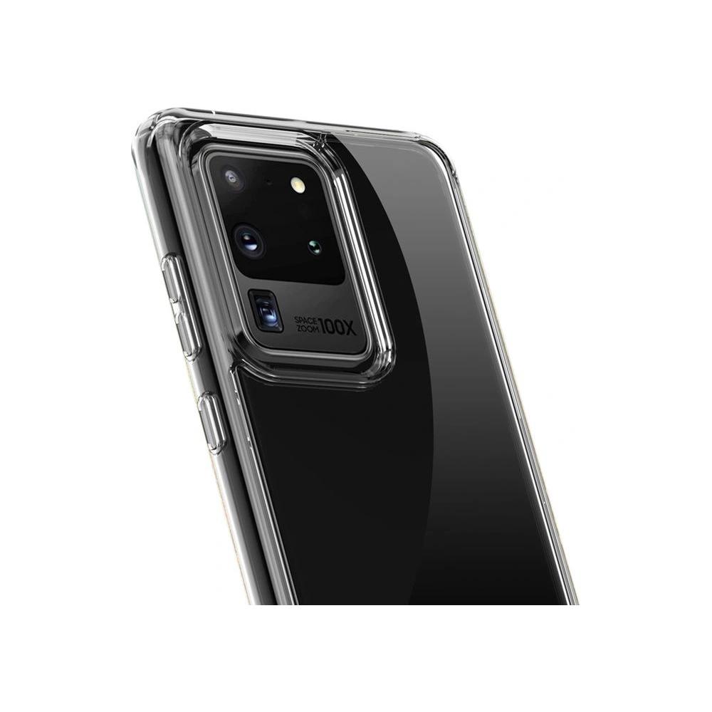 Etui Crong Crystal Shield Cover Samsung Galaxy S20 Ultra (przezroczysty)