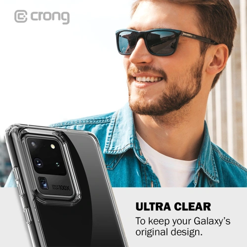 Buy Crong Crystal Shield Cover Samsung Galaxy S20 Ultra (clear) - CRG192 - {ean13} - Home Screen Store Europe