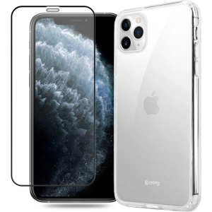 Kup Zestaw etui + szkło Crong Crystal Shield Cover Apple iPhone 11 Pro (przezroczysty) - CRG194 - {ean13} - Sklep Home Screen