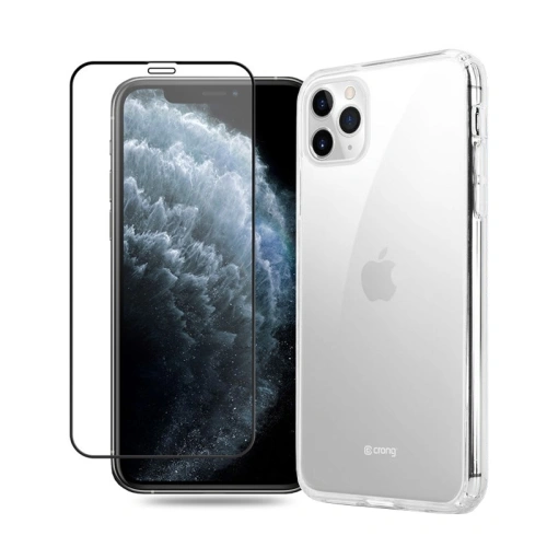 Kup Sada pouzdro + sklo Crong Crystal Shield Kryt Apple iPhone 11 Pro (průhledný) - CRG194 - {ean13} - Sklep Home Screen