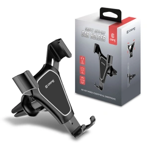 Kup Auto-Halterung Crong Gravity Auto-Clip Halter 4,7 - 6,5 Zoll (schwarz) - CRG195 - {ean13} - Sklep Home Screen