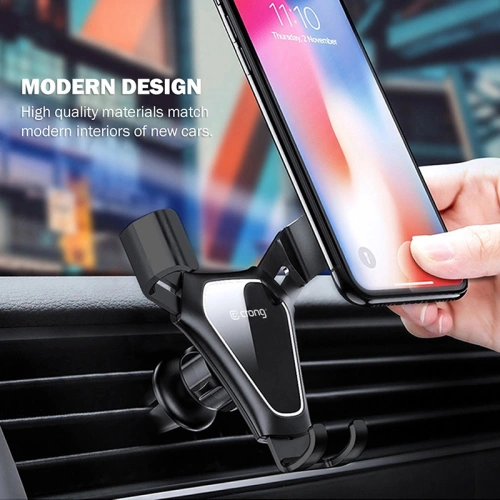 Kup Upevnění do auta Crong Gravity Auto-Clip Car Holder 4,7 - 6,5 palce (černý) - CRG195 - {ean13} - Sklep Home Screen