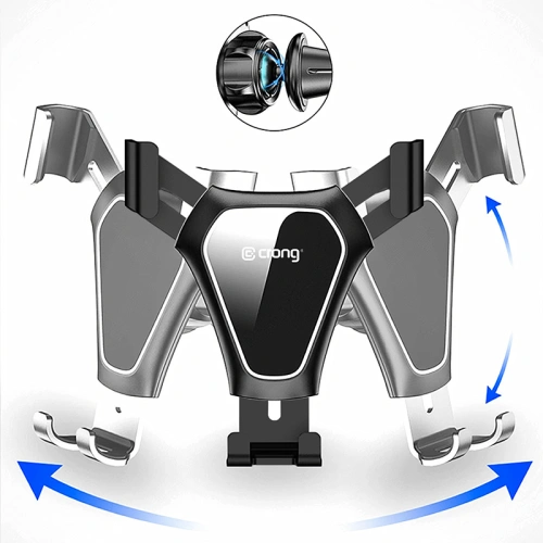 Kup Upevnění do auta Crong Gravity Auto-Clip Car Holder 4,7 - 6,5 palce (černý) - CRG195 - {ean13} - Sklep Home Screen